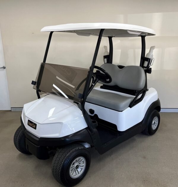 httpscagolfcarts.comwp-contentuploads2025022019-Tempo-White-Lith-e1710300641112-600x630-1.jpg Club Car Tempo 2020 Electric - Image 1