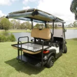 2019 EMC Vantage 4 Seat White Golf Cart - Image 8