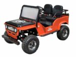 Vitacci JEEP GR2 150cc Go Kart, 4-Stroke, Single Cylinder, Air Cooled, Adjustable Seat with Windshield - Image 3