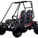 TrailMaster iMini Kids Electric Go-Kart, 48V 20Ah Battery, Fully Automatic with Reverse, LED Headlight