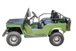 VITACCI GR2-125cc Go-Kart with Windshield, 125cc Semi-Auto Youth Jeep Go-Kart, Reverse, Electric Start, 23.62″ Seat Height - Image 12