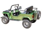 VITACCI GR2-125cc Go-Kart with Windshield, 125cc Semi-Auto Youth Jeep Go-Kart, Reverse, Electric Start, 23.62″ Seat Height - Image 13