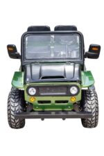 VITACCI GR2-125cc Go-Kart with Windshield, 125cc Semi-Auto Youth Jeep Go-Kart, Reverse, Electric Start, 23.62″ Seat Height - Image 14