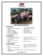 Trailmaster Ultra Blazer 4-200EX EFI Go-Kart, Fuel-Injected 4-Seater Buggy, 4-Stroke Single Cylinder Engine, Air Cooled, Electric Start with Kill Switch, LED Headlight - Image 15