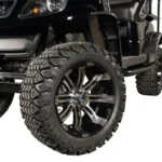 14″ Aluminum Wheel (Black/Silver)