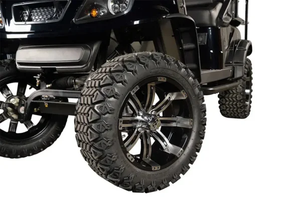 httpscagolfcarts.comwp-contentuploads20250314-Aluminum-Wheel-Black-Silver-600x400-1.webp 14″ Aluminum Wheel (Black/Silver) - Image 1