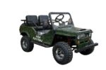 VITACCI GR2-125cc Go-Kart with Windshield, 125cc Semi-Auto Youth Jeep Go-Kart, Reverse, Electric Start, 23.62″ Seat Height - Image 16