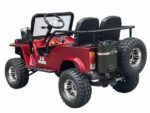 Vitacci JEEP GR2 150cc Go Kart, 4-Stroke, Single Cylinder, Air Cooled, Adjustable Seat with Windshield - Image 20