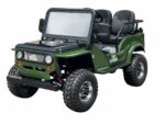 Vitacci JEEP GR2 150cc Go Kart, 4-Stroke, Single Cylinder, Air Cooled, Adjustable Seat with Windshield - Image 4