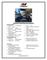 Trailmaster Cheetah i6 Electric Kids Off-Road Go-Kart, 48V 20Ah Battery, 3 Speeds with Reverse, LED Headlight - Image 21