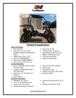 Trailmaster Cheetah 6 163cc Youth Go-Kart, 4-Stroke Single Cylinder, Air Cooled, Horizontal OHV Engine, Remote Start/Kill - Image 26