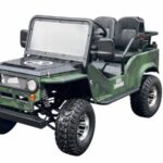 Vitacci JEEP GR2 150cc Go Kart, 4-Stroke, Single Cylinder, Air Cooled, Adjustable Seat with Windshield
