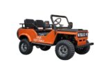 VITACCI GR2-125cc Go-Kart with Windshield, 125cc Semi-Auto Youth Jeep Go-Kart, Reverse, Electric Start, 23.62″ Seat Height - Image 7