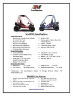 TrailMaster Mini XRX+ Go-Kart Buggy, High Back Seats, Adjustable for Younger Riders, Throttle Limiter, Remote Kill Switch (No Reverse) - Image 9