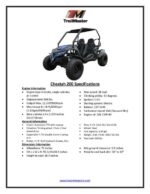 New Trailmaster Cheetah 200 Go Kart, Automatic with Reverse, 4-Stroke, Single Cylinder, Air Cooled - Image 8